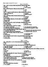 Ngân hàng câu hỏi trắc nghiệm học kì I Lịch sử lớp 11 (Có đáp án)